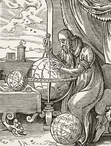 En tysk astronom og kosmograf fra videnskab og litteratur i middelalderen af Paul Lacroix (1806-84) udgivet London 1878 af French School
