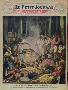 En gruppe kannibalistiske sigøjnere i Tjekkoslovakiet, fra Le Petit Journal, 1927 af French School