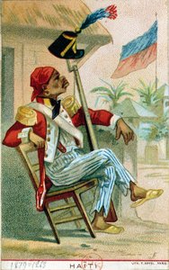 En haitisk soldat, 1879 af French School