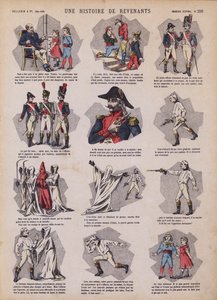 En historie om spøgelser (farve litho) af French School