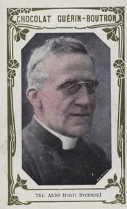 Abbe Henri Bremond (farvet foto) af French School