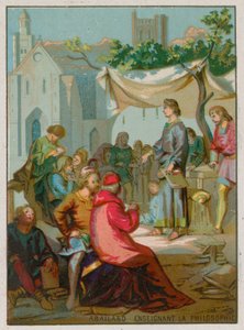 Abelard underviser i filosofi af French School