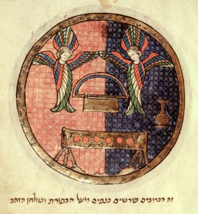 Tilføj 11639 f.522r Pagtens Ark, fra en nordfransk Miscellany, c.1280 (vellum) af French School