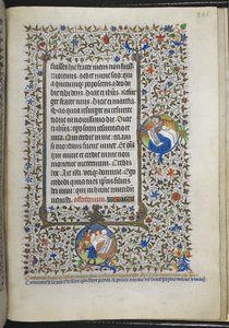Tilføj Ms 18850 f.286r Book of Hours (The Bedford Hours) c.1410-30 (blæk, farve og guld på vellum) af French School