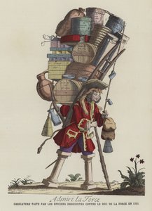 Beundre styrke, 1721 af French School