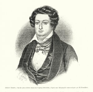 Adolphe Nourrit, en af ​​de mest berømte operatenorer af French School