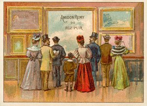 Annonce for Amidon Remy de Riz Pur (chromolitho) af French School