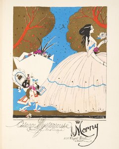 Annonce for "Essence Mysterieuse de Morny", fra en samling af modeplader af French School