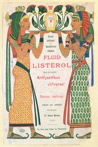 Annonce for Fluid Listerol, 1901 af French School