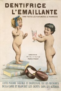Annonce for LEmaillante Dentifrice, 1892 af French School