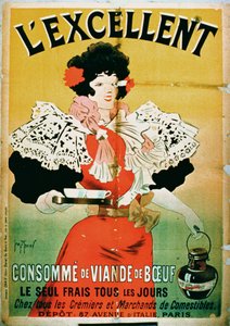 Annonce for LExcellent Beef Consomme af French School