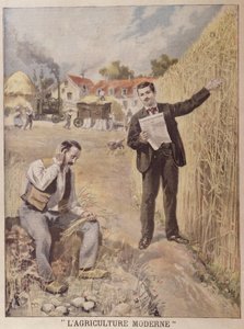 Annonce for magasinet LAgriculture Moderne, i Le Petit Journal, 4. april 1897 (farvegravering)