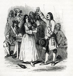 Affair of the Poisons (gravering) 1846 af French School