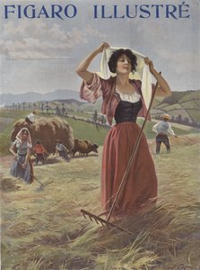 Landbrugsarbejdere på en mark
