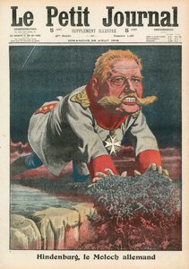 Albert von Hindenburg af French School