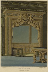 Alkove, Louvre-paladset, Paris, 17. århundrede af French School