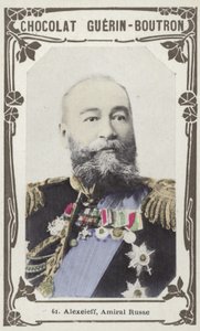 Alexeieff, Amiral Russe (farvet foto) af French School