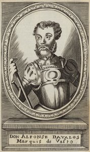 Alfonso dAvalos dAquino af French School
