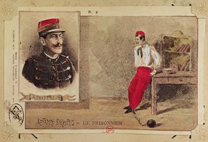 Alfred Dreyfus (1855-1935) som fange, 1894-1906 af French School