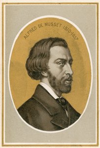 Alfred de Musset af French School