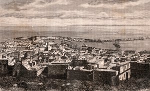 Algier - Algier - Algeriet - indgravering i "La France illustree: geography, history, administration statistique" af V.A. Malt-brun. 1884 af French School