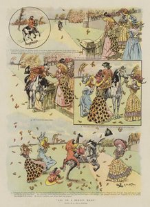 All on a Breezy Morn (chromolitho) af French School