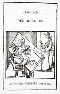 Hyrdernes Almanak af Melchior Grieffer, astrolog af French School