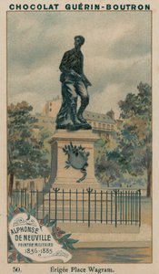 Alphonse De Neuville, militærmaler, 1836-1885, Erigee Place Wagram af French School