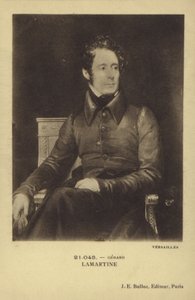 Alphonse de Lamartine af French School