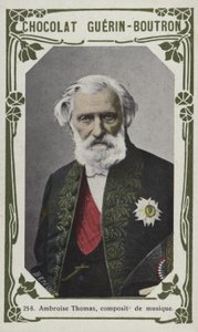 Ambroise Thomas, musikkomponist (farvet foto) af French School