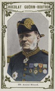 Amiral Menard (farvet foto) af French School