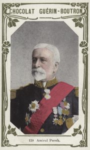 Amiral Puech (farvet foto) af French School