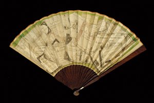 En Assignat fan, ca. 1796 (papir og træ) af French School