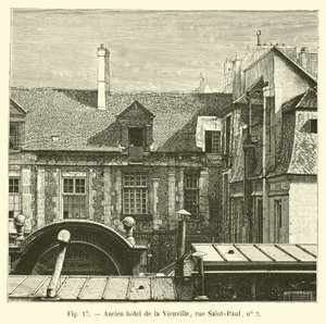 Tidligere Hotel de la Vieuville, rue Saint-Paul, nr. 2 af French School