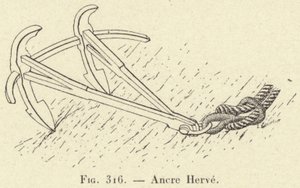 Ancre Herve (gravering) af French School
