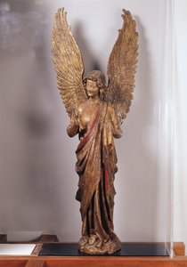 Angel, 1260-70, fra Saudemont-kirken (forgyldt træ)
