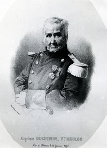 Angelique Duchemin, tryk udført af R. Bertants, ca. 1848 af French School