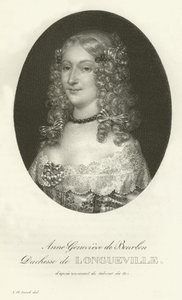 Anne-Geneviève de Bourbon, hertuginde af Longueville af French School