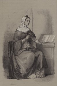 Anne De Comnene (gravering) af French School