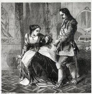 Anne Ninon"" af Enclo (eller Ninon de Lenclos eller Ninon de Lanclos af French School