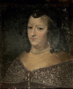 Anne af Østrig (1601-66) af French School