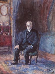 Antoine Beclere (1856-1939) 1929 (olie på lærred) af French School