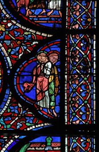 Apostle, der overværer Jomfruens begravelse (w42) af French School