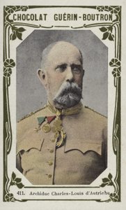 Ærkehertug Charles-Louis af Østrig (farvet foto) af French School
