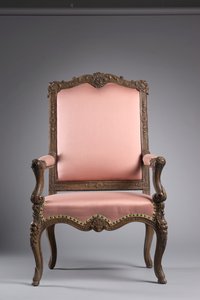 Lænestol, ca. 1715-1723 af French School
