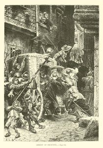 Arrestation af Broussel af French School