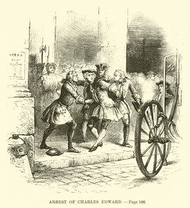 Arrestation af Charles Edward af French School