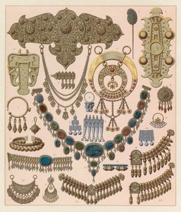 Asien Kostume af French School