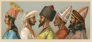 Asiatisk kostume af French School