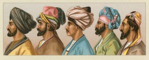 Asiatisk kostume af French School
